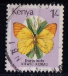 Stamps : Africa : Kenya :  Mariposa