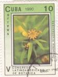 Stamps Cuba -  V CONGRESO LATINOAMERICANO DE BOTÁNICA