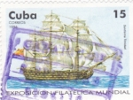 Stamps Cuba -  EXPOSICIÓN FILATÉLICA MUNDIAL