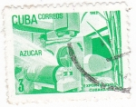Sellos de America - Cuba -  EXPORTACIONES CUBANAS- AZÚCAR