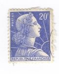 Stamps France -  Marianne (Muller)