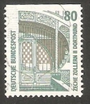 Stamps Germany -   1169 b - Entrada a la mina Zollern II, de Dortmund