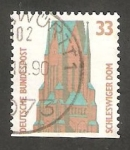Stamps Germany -  1231 a - Catedral San Pedro de Schleswig