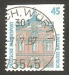 Stamps Germany -   1300 - Castillo de Rastatt