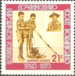 Stamps Dominican Republic -  50th  BOYS  SCOUTS.  JÒVENES  EXPLORADORES  Y  SIR  BADEN  POWELL