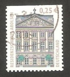 Stamps Germany -  2200 - Detalle de la fachada del castillo de Arolsen