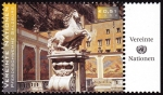 Sellos de America - ONU -  AUSTRIA - Centro histórico de la ciudad de Salzburgo