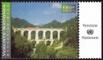Stamps ONU -  AUSTRIA - La línea de ferrocarril de Semmering