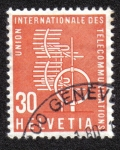 Stamps Switzerland -  Union Internacionale Des Telecommunications
