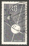 Stamps Germany -  326 - Año geosífico internacional Spoutnik I