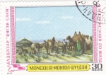 Stamps Mongolia -  CAMPAMENTO MONGOL