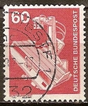 Stamps Germany -  Industria y Tecnología(Máquina de rayos X ).