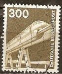 Stamps Germany -  Industria y Tecnología(Monorraíl electromagnética).