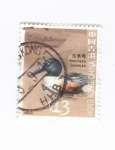 Stamps China -  Pato cuchara norteño