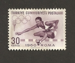 Stamps Turkey -  Olimpiadas Roma 1960