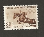 Sellos de Asia - Turqu�a -  Olimpiadas Roma 1960