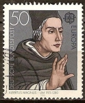 Stamps Germany -  Europa-CEPT.Albertus Magnus .