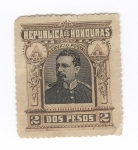 Stamps Honduras -  Presidente Luis Brogán