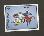 Stamps Romania -  Muñecos