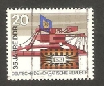 Stamps Germany -  2251 - 35 Anivº de la R.D.A.