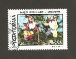 Stamps Romania -  Trajes típicos