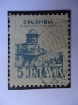 Stamps Colombia -  Fortaleza de San Sebastián del Pastelillo, Cartagena Colombia