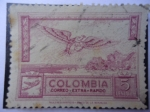Stamps Colombia -  Correo Extra - Rápido