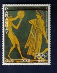 Stamps America - Paraguay -  Atletas Olímpicos Griegos