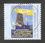 Stamps Germany -  2580 - Centº de la 1ª exposicion aeronautica en Frankfurt