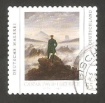 Sellos de Europa - Alemania -  2694 - Caminante sobre mar de niebla de Caspar David Friedrich