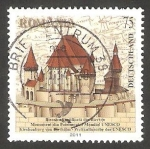 Stamps Germany -  2714 - Iglesia fortifica de Biertan (Rumania), Patrimonio mundial de la UNESCO