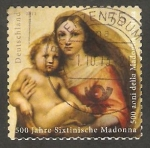 Sellos de Europa - Alemania -  500 Anivº de La Madonna de la Capilla Sixtina