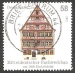 Stamps Germany -  2793 - Casa de la ciudad de Dinkelsbühl
