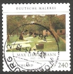 Stamps Germany -  Pintura de Max Liebermann