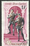 Stamps Hungary -  Opera de Verdi