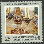 Stamps Germany -  Pintores rusos