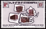 Stamps Africa - Ethiopia -  ETIOPÍA - - Iglesias talladas en la roca de Lalibela