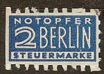 Stamps Germany -  Impuesto de emergencia.