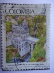 Stamps Colombia -  Santuario de anuestra Señora de las Lajas - Ipiales-Nariño