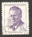 Sellos de Europa - Checoslovaquia -  965 A - Presidente Antonin Novotny