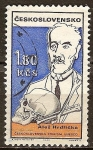 Stamps Czechoslovakia -  1729 - Ales Hrdlicka, antropólogo