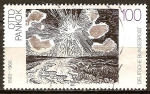 Stamps Germany -  Mar y sol - pinturas de Otto Pankok (1893-1966), pintor, artista gráfico y escultor.