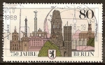 Stamps Germany -  750 años de Berlín.