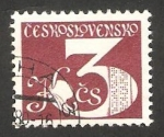 Stamps Czechoslovakia -  2379 - El ordenador
