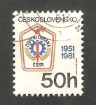 Sellos de Europa - Checoslovaquia -  Civilni Obrana
