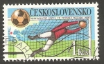 Stamps Czechoslovakia -  2676 - Mundial de fútbol México 86