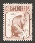Stamps : America : Cuba :  Jutia