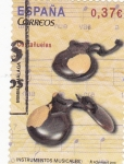 Stamps : Europe : Spain :  INSTRUMENTOS MUSICALES- CASTAÑUELAS (14)