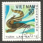 Stamps Vietnam -  Animal prehistórico