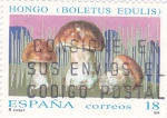 Stamps Spain -  HONGO (BOLETUS EDULIS)  (14)